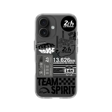 iPhone 16 Clear 透明 - 24 Hours of Le Mans - Graffiti