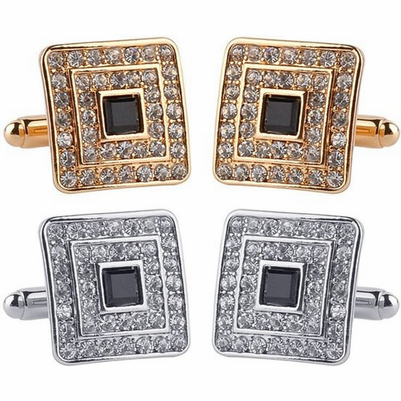 カフスボタン メンズ アクセサリー ファッション雑貨 スーツ パーティ 結婚式 2次会 フォーマル ギフト プレゼント シルバー ゴールド ラインスト 通販 Lineポイント最大0 5 Get Lineショッピング