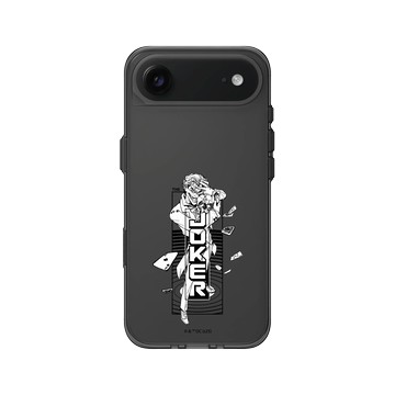 iPhone Air Clear (相機按鈕) 酷墨灰 - Batman 蝙蝠俠 - 黑白畫風-小丑