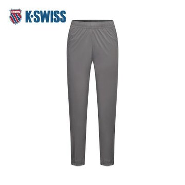 K-SWISS 梭織長褲 PANTSKC7522WFPW31 休閒運動 女褲 灰色 1911668-833