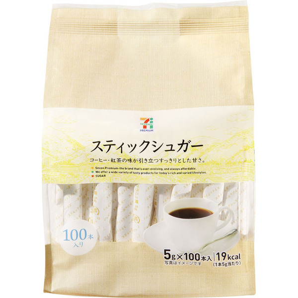 三井製糖 セブンプレミアム スティックシュガー 5g 100本 通販 Lineポイント最大4 0 Get Lineショッピング