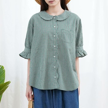 百搭格紋襯衫598146