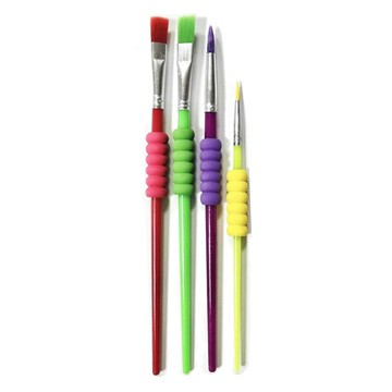 4入泡綿筆握水彩筆組【九乘九購物網】