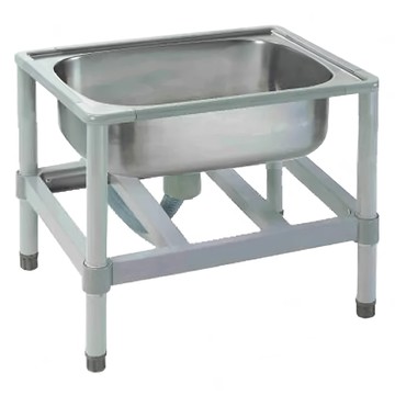 Toppuror 泰浦樂 頂級不鏽鋼304拖布盆  81 x 21 x 50cm  銀色