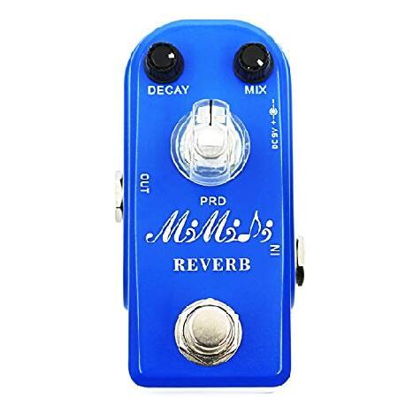 Reverb Guitar Effect Pedal, MIMIDI Digital Plate Reverb for Music Hall and Church,True Bypass, Aluminum Alloy（312） …