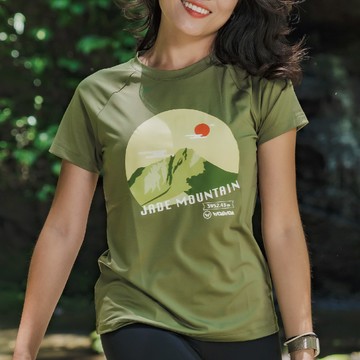 🌟100%環保再生🌱UPF50+涼感循環極風衣＿短袖【晴空玉山款】