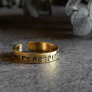 束狀耳掛 訊息 / brass C073