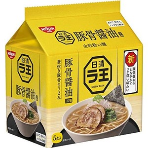 日清 ラ王 豚骨醤油5食パック