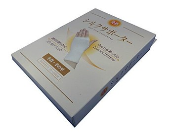 スリーランナー 發熱絲綢護具 (手腕・手掌用) 1枚入 No.1800