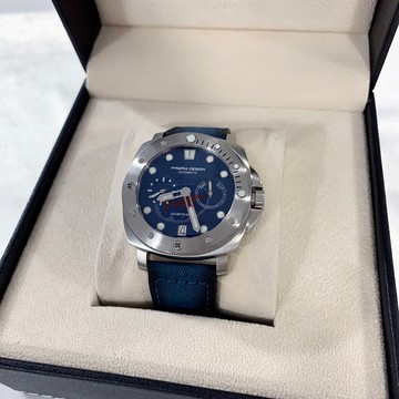 (2色可選)(Little bee小蜜蜂精品) PAGANI DESIGN 帕加尼 機械錶 真兩眼 機械帆布錶