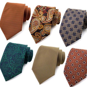 8cm休閑tie主持司儀提花手打領帶