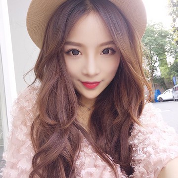 假髮 搭配專區 成人裝扮假髮 ‧ 中分瀏海大波浪長捲髮 / 淺棕色