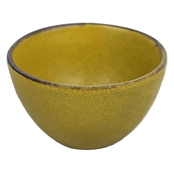 Ko-Hyo 小兵製陶所 清酒杯 日本美濃燒 70ml  芥黃色  1個