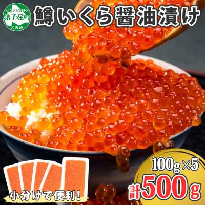 ふるさと納税 弟子屈町 鱒いくら醤油漬け 約100g×5個 計500g 北海道 弟子屈町 1381