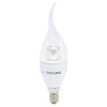 TATUNG 大同 LED全電壓日光燈 拉尾清 5W E14  1個  黃光