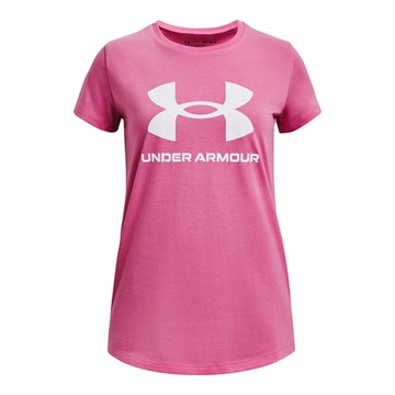 【UNDER ARMOUR】UA 女童 SPORTSTYLE 短袖T-Shirt_1361182-663