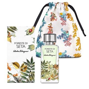 【Salvatore Ferragamo】絲之境浮光綠意中性淡香精100ml(贈束口袋)