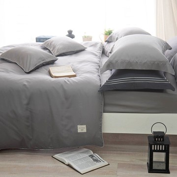 【OLIVIA 】DR9000都市灰Pure100支天絲 床包枕套組/床包被套組