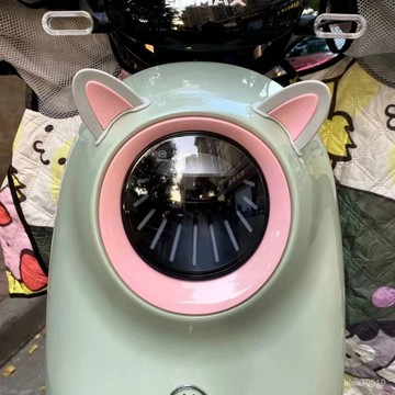 【頭盔裝飾品】電動車安全帽配飾可愛貓耳朵電瓶車創意小配件頭盔