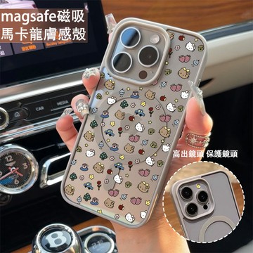 貓貓大頭貼 磁吸手機殼iPhone17 適用蘋果i16 15 14 13 12 11 iX保護殼 Magsafe防摔殼