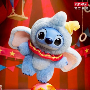 【POP MART 泡泡瑪特】Disney 迪士尼 史迪奇穿越系列搪膠毛絨掛件(1入)