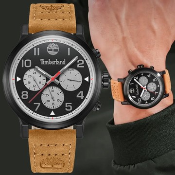 Timberland 天柏嵐 三眼多功能手錶 雙12購物節 送禮首選-46mm TDWGF0028902