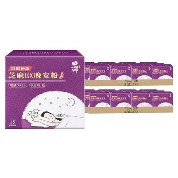 Tsuie 日濢 芝麻EX晚安粉 15入  37.5g  224盒