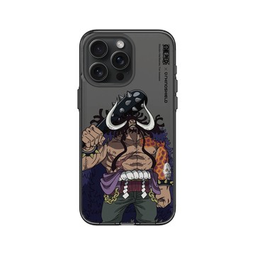 iPhone 15 Pro Max Clear 酷墨灰 - 航海王 One Piece - 角色系列-凱多