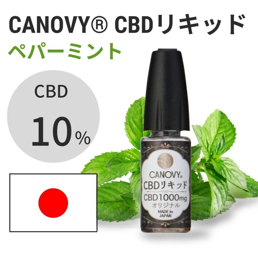 国産CBDリキッド (ペパーミント)｜CBD 10%｜10ml「2022新作」