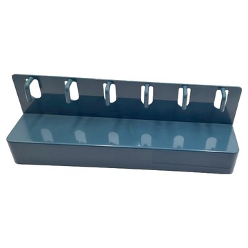 免打孔廚具多功能掛勾架 尺寸30x6x10cm  1個  藍色