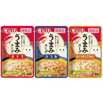 【16入】日本CIAO-鮮湯貓餐包系列 單包40g