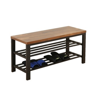 DFhouse貝卡-工業風穿鞋椅