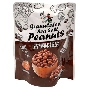 關公麻辣花生 古早味花生  1個  100g