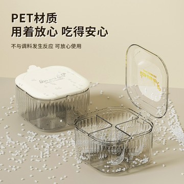 🔥臺灣出貨🔥調料盒家用廚房調料罐組閤套裝一體多格鹽味精衚椒收納佐料調味盒