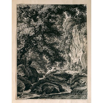 奇維塔卡斯泰拉納之2 -約翰 萊因哈特- 版畫掛畫