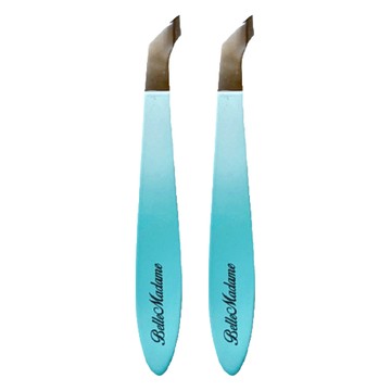 BELLE MADAME 貝麗瑪丹 Cutting Tweezers 多功能修剪夾 適用於角質層/眉毛  2個  0077-22