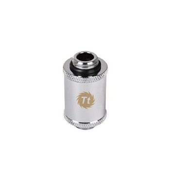 【獨家！另享10%回饋】曜越 Pacific G1/4 公頭對公頭 30mm延伸管 銀CL-W044-CU00SL-A/黑CL-W044-CU00BL-A