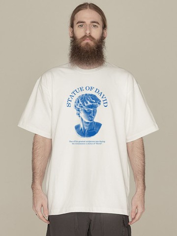Statue Short-Sleeve T-Shirt White