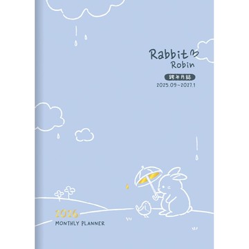 蝦皮隔日到貨 四季SEASON 2026年 25K跨年月誌-傘兔 墊腳石購物網