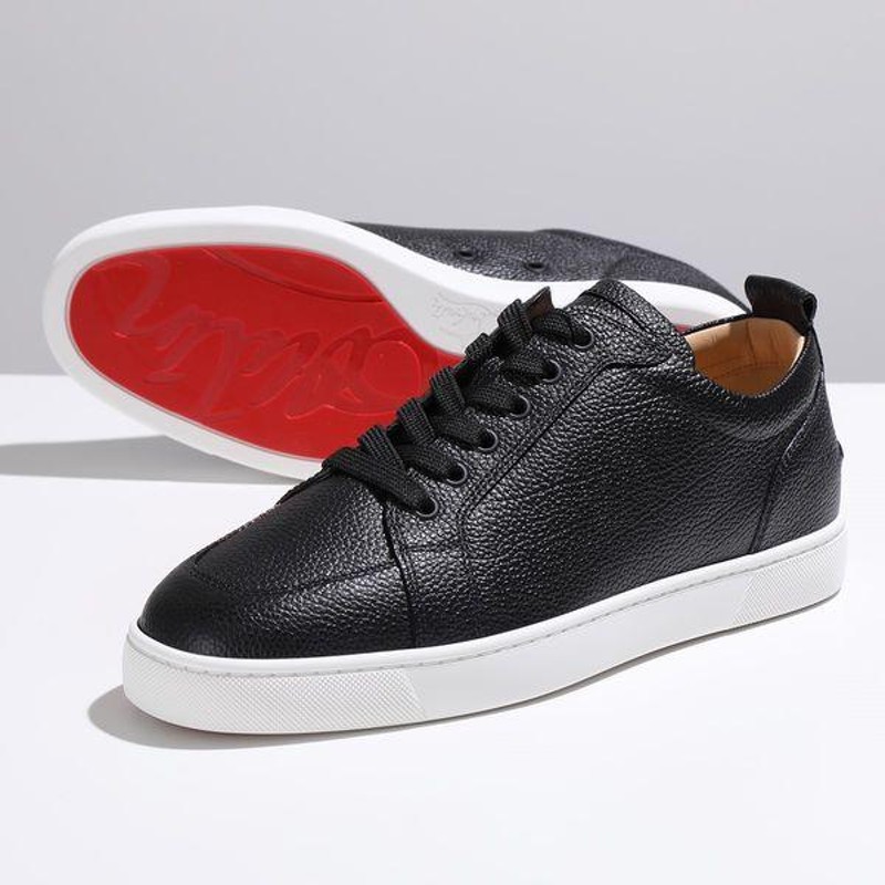 Christian Louboutin クリスチャンルブタン スニーカー RANTULOW FLAT ラントゥロー フラット 1180255 メンズ  ローカット レザー シューズ 靴 BK01/BLACK | LINEブランドカタログ