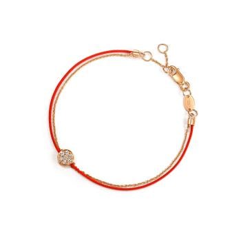 PROMESSA 圓滿 18K玫瑰金鑽石手鍊