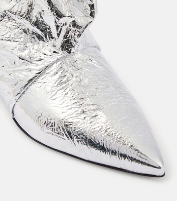 Isabel Marant Edrik metallic leather ankle boots