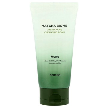 Heimish, Matcha Biome，氨基酸痤瘡潔面泡沫，5.29 盎司（150 克）