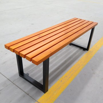 戶外長椅實木園林椅防腐木坐凳公園椅廠家批發小區公共休息排椅