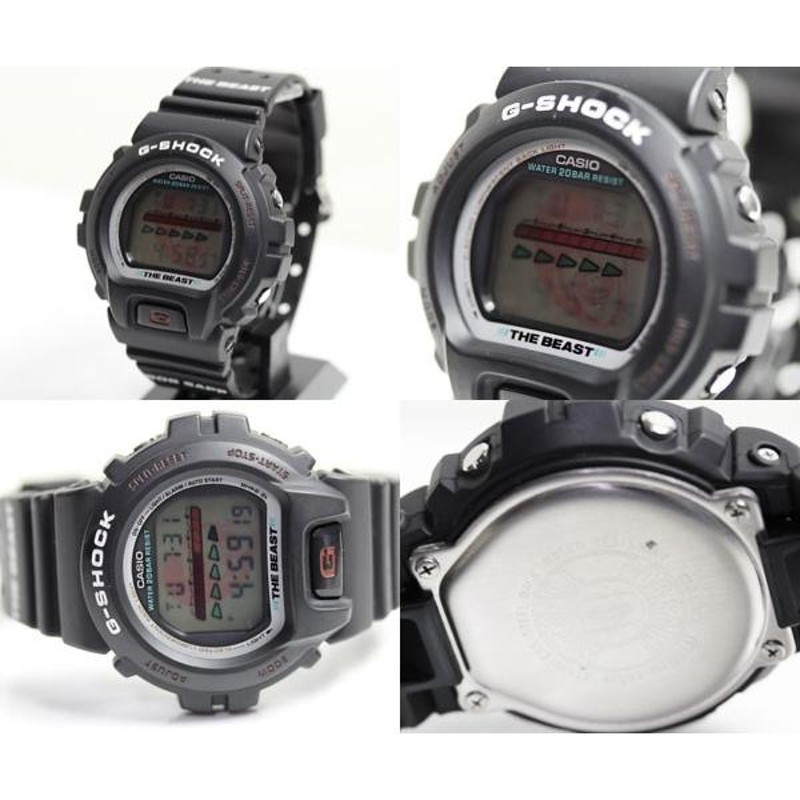 カシオ CASIO 腕時計 DW-6600B メンズ ボブサップ/THE BEAST コラボ メンズ ジーショック G-SHOCK  ブラックあすつく/MT1288/中古 | LINEショッピング