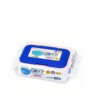 【海夫健康生活館】LZ ASAHI GROUP食品 Oral plus 潔牙濕巾 60枚入 日本製