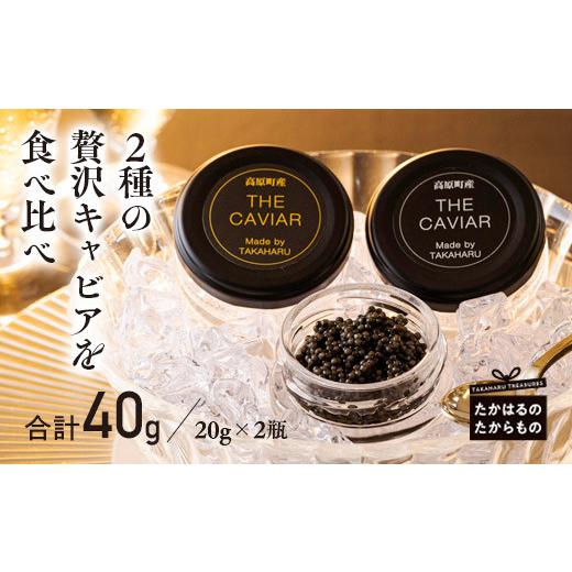 ふるさと納税 宮崎県 高原町 THE・CAVIAR（ザ・キャビア）2種食べ比べセット 合計40g