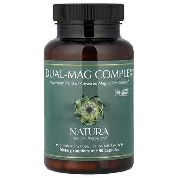 Natura Health Products, Dual-Mag Complex®，90 粒膠囊