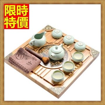 茶具組合含茶壺+茶杯+茶海+茶盤-精美泡茶品茗功夫居家茶具套組69ad47【獨家進口】【米蘭精品】