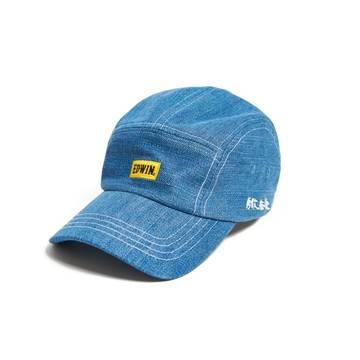 EDWIN｜白沙屯｜配件｜白沙屯媽祖勇字丹寧五分割帽